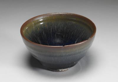 图片[2]-Bowl with “hare’s fur” striations on a black ground, Jian ware, Song dynasty, 11th – 13th centrury-China Archive